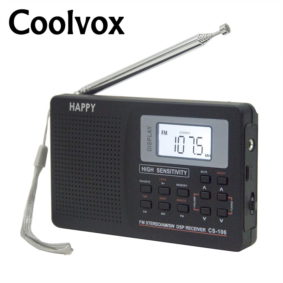 Coolvox Cs-106 Full-Band Multiband Stereo Digital Tuner