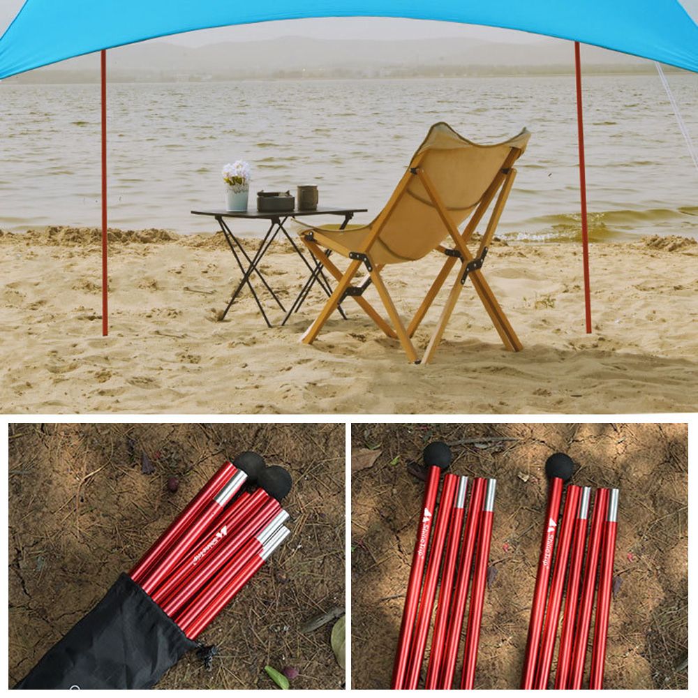 Folding Canopy Pole Outdoor Aluminium Alloy Tent Support