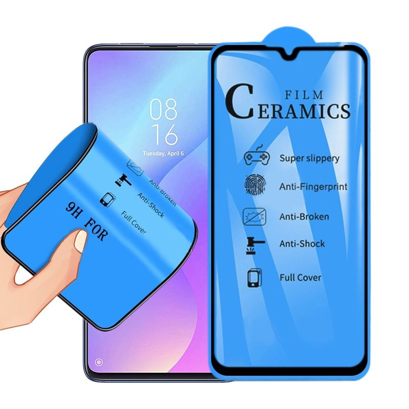 2.5D Full Glue Full Cover Ceramics Film For Huawei Honor Play 8A / Y6 (2019) / Y6 Prime (2019)