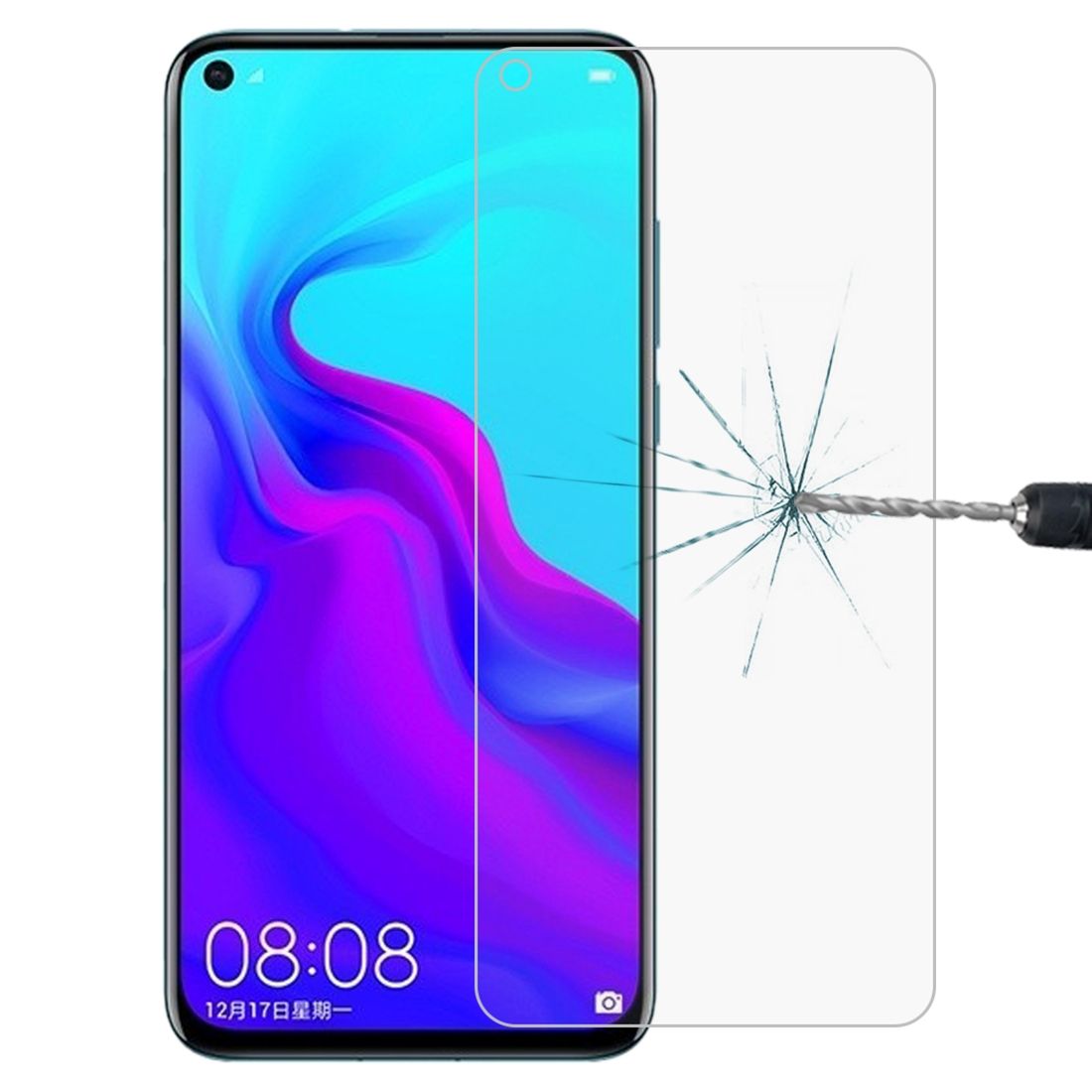 0.26mm 9H 2.5D Explosion-proof Tempered Glass Film For Huawei Nova 4