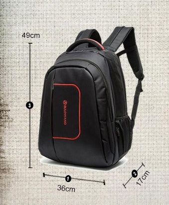 100% Premium Quality Laptop Bag With 9 Compartments.Travel Bag/School Bag/Backpack Bag For Laptop,Tablets,Phone,Watches.Etc.With Quality Quality Zipper,Strong Stitches. BLACK