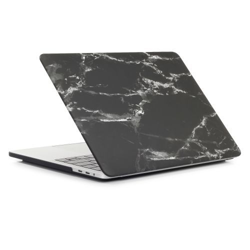 Macbook Pro 13" Case, Marble Hard - Black