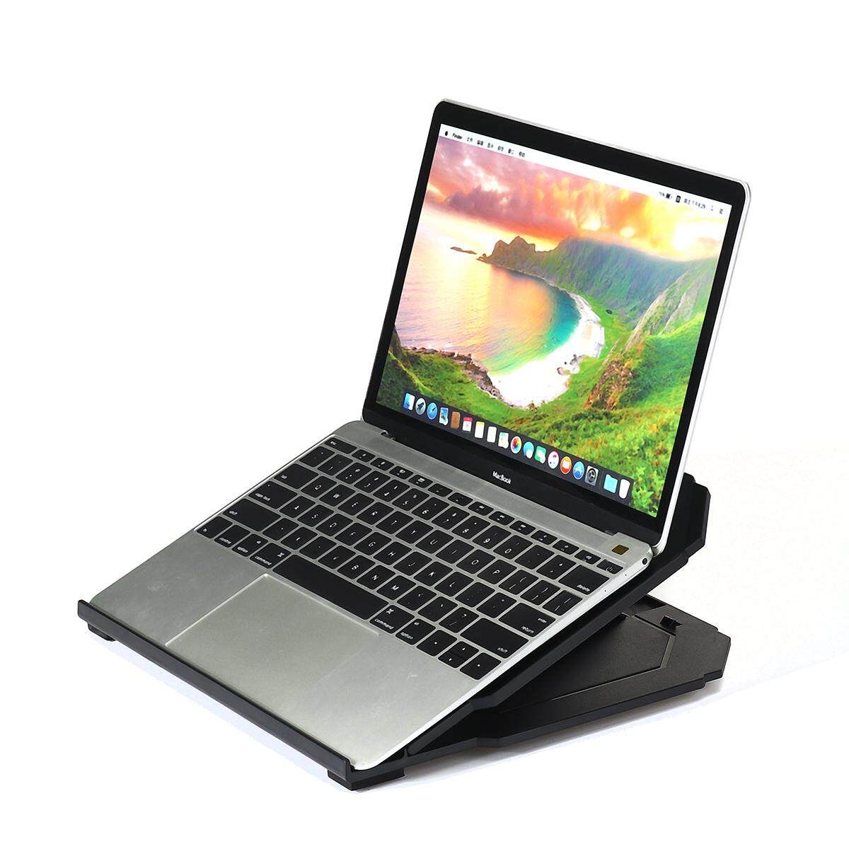 Adjustable Plastic Laptop Stand Holder Desk Tablet Notebook Cooling Bracket Dock