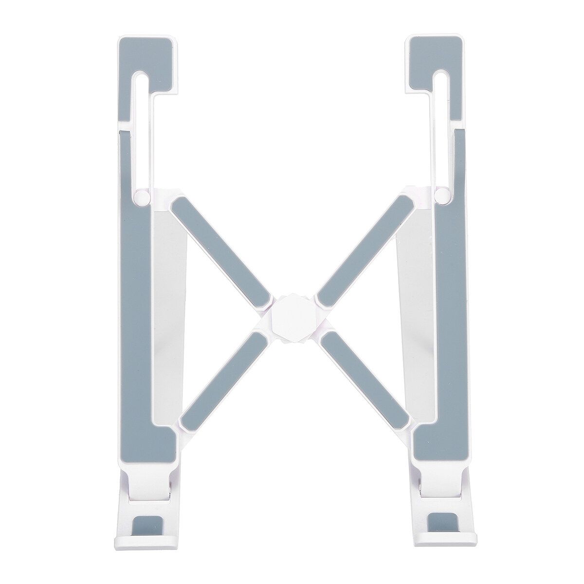 Portable Adjustable Laptop Notebook Table Stand Tray Lazy Computer Foldable Desk Ten Height Adjustment With 11-17 Inch Tablet Notebook Computers White