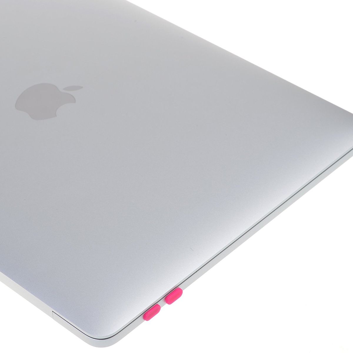 12" Dust Plug, Port Anti Dust Set For 2016-2018 Macbook 13" 15" New Pro With USB-C Ports, Hot Pink