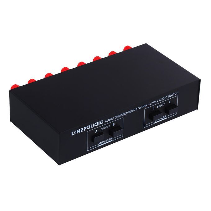 2 In 2 Out Passive Speaker Splitter Amplifier Comparator Switcher