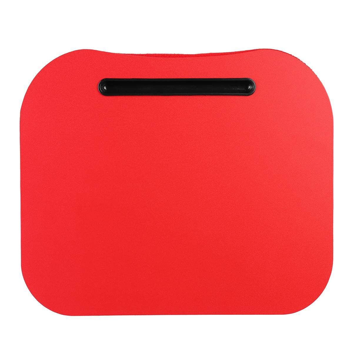 Portable Laptop Lap Tray Desk Bed Computer Table Holder Notebook Stand Pad Gift Red (bright Red)
