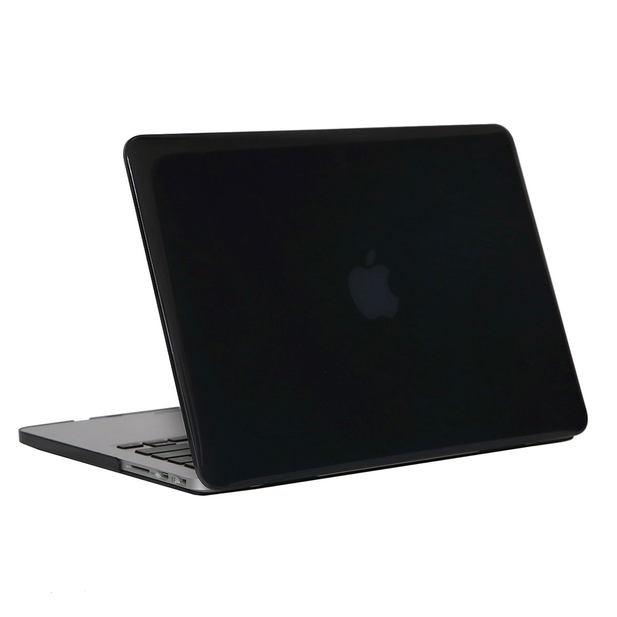 13" Pro With HDMI Port Case, Crystal Hard Rubberized Cover For 2012-2015 Macbook 13.3 Retina, Black