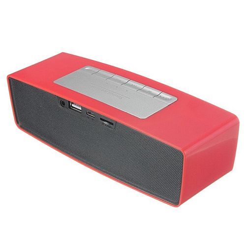 Portable Bluetooth Wireless FM Stereo Handsfree Speaker For Smart Phone Tablet Red HT-S