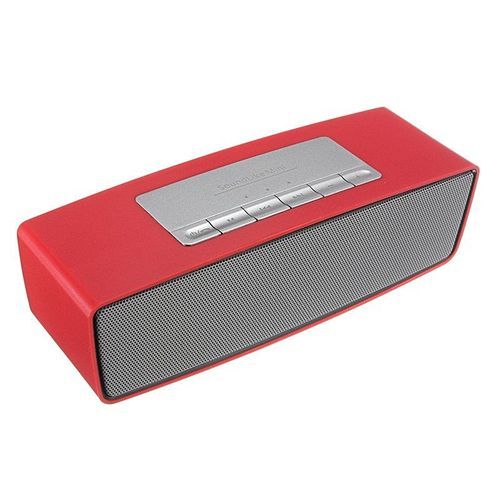 Portable Bluetooth Wireless FM Stereo Handsfree Speaker For Smart Phone Tablet Red HT-S