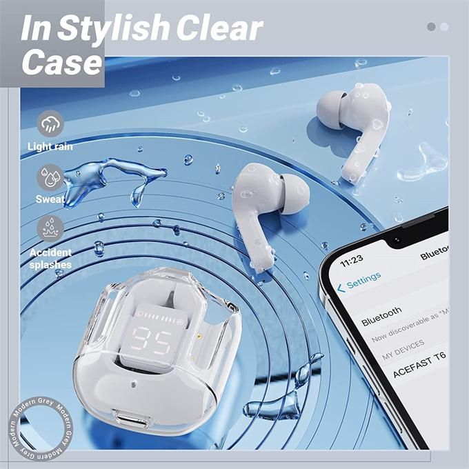 BT30 ENC Noise Canceling Wireless Bluetooth Earbuds HiFi Stereo Headphones
