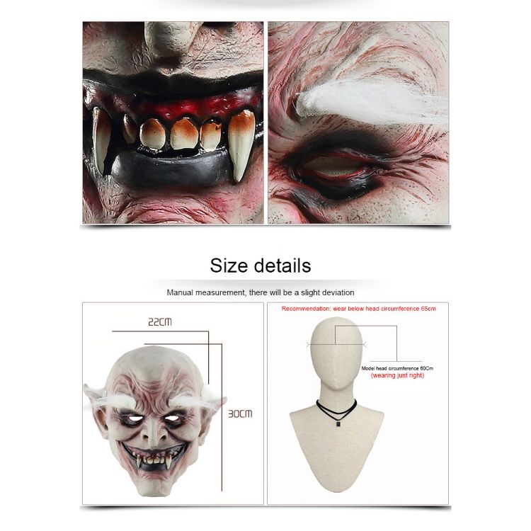 White-browed Monster Frightened Mask Headgear