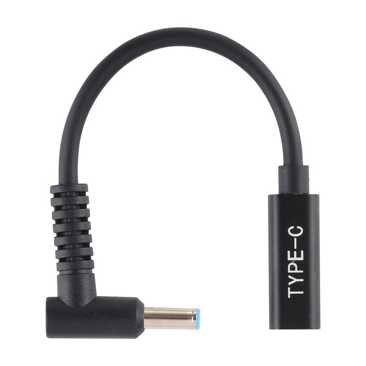 For HP USB-C / Type-C To 4.5 X 3.0mm Power Adapter Charger C