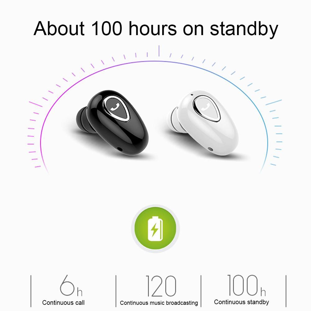 Wireless Bluetooth-compatible 4.1 In-Ear Earbud-Skin Color
