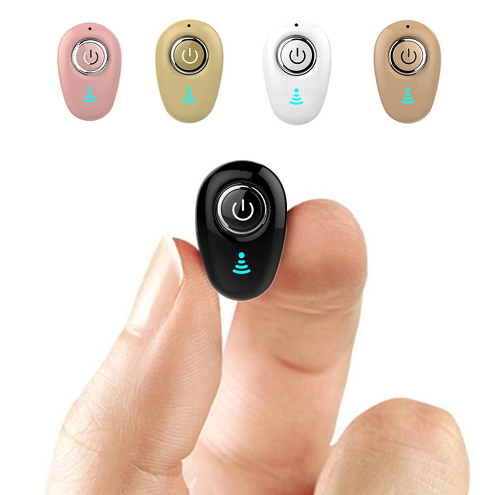 S650 1Pc Mini In-Ear Wireless Bluetooth-compatible-Golden
