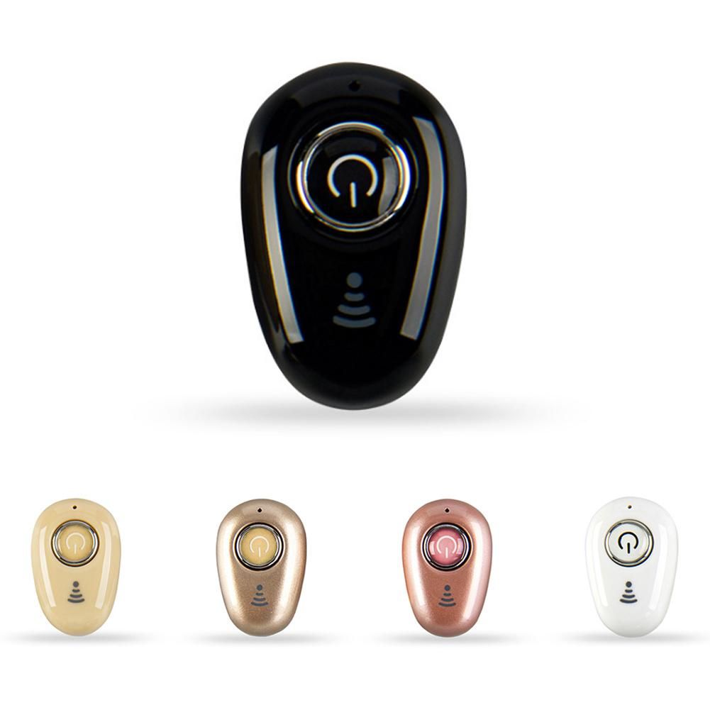 S650 1Pc Mini In-Ear Wireless Bluetooth-compatible-Golden