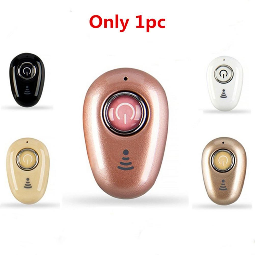 S650 1Pc Mini In-Ear Wireless Bluetooth-compatible-Golden