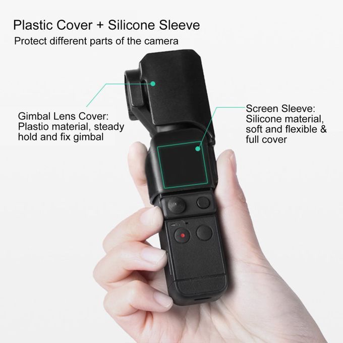 Portable Camera Gimbal Lens Screen Protector-Black