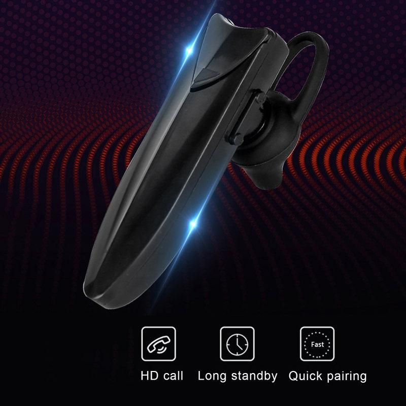 Wireless Bluetooth-compatible 5.0 Single In-Ear-Black
