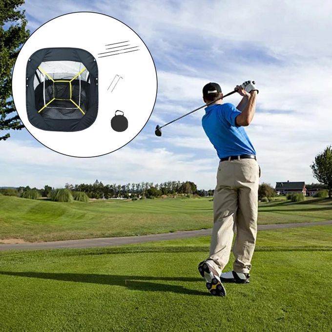 Golf Chipping Net Collapsible Accuracy & Swing Practice Backyard