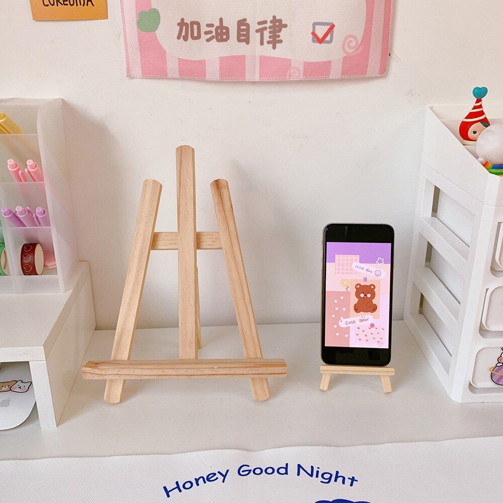 New Wooden Universal Desktop Phone Ipad Holder Creative