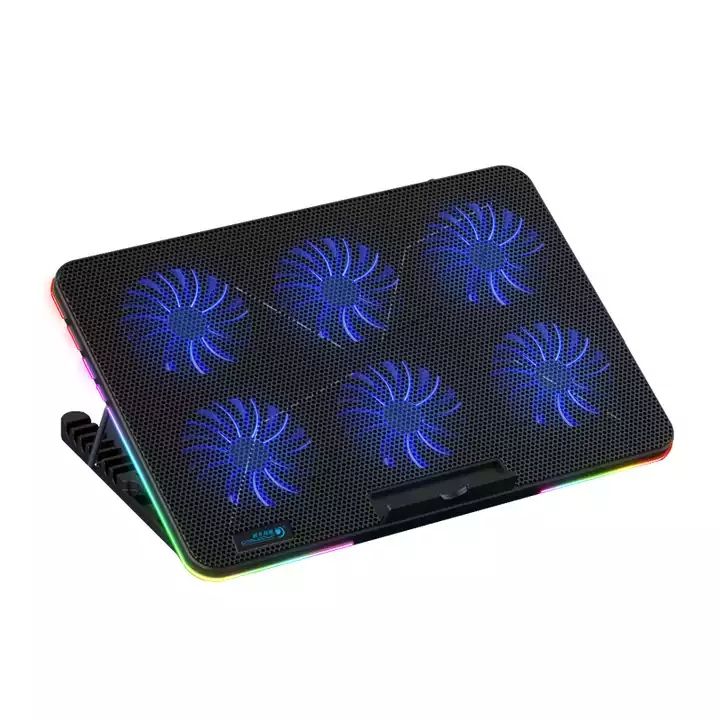F5 Laptop Cooling Pad RGB Gaming Laptop Cooler Cooling Stand