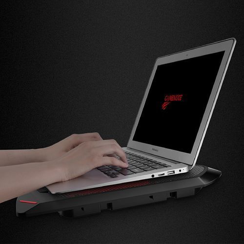 Gaming All Series Laptp Cooling Pad- Red LED Ultra QuietFans
