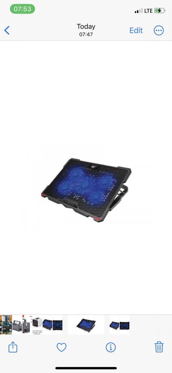 F2076 Laptop RGB GAMING Cooling Pad