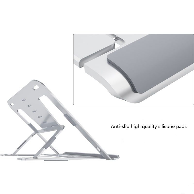 Foldable Adjustable Laptop Stand /Holder For PC And Mac
