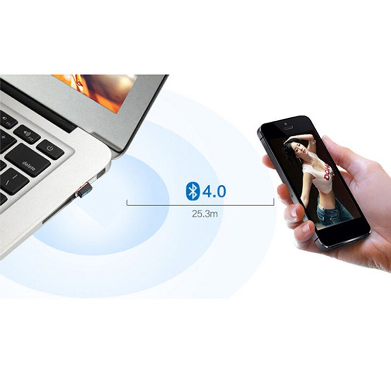 1PC 10M BT4.0 Mini USB WIFI Bluetooth Dual Function