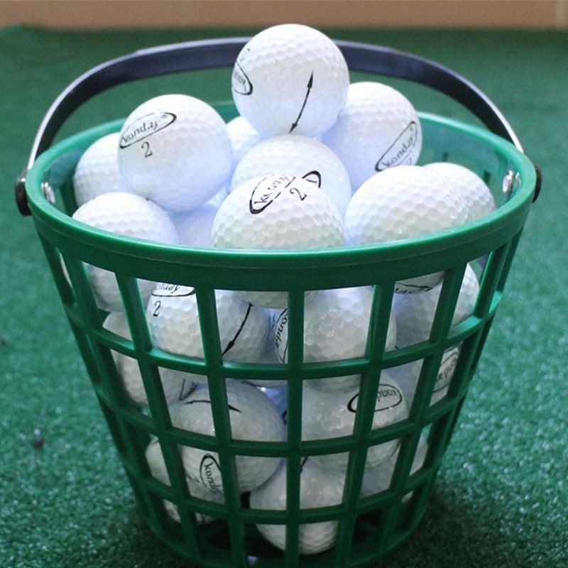 Portable Golf Ball Basket Green Durable Nylon Golfball With