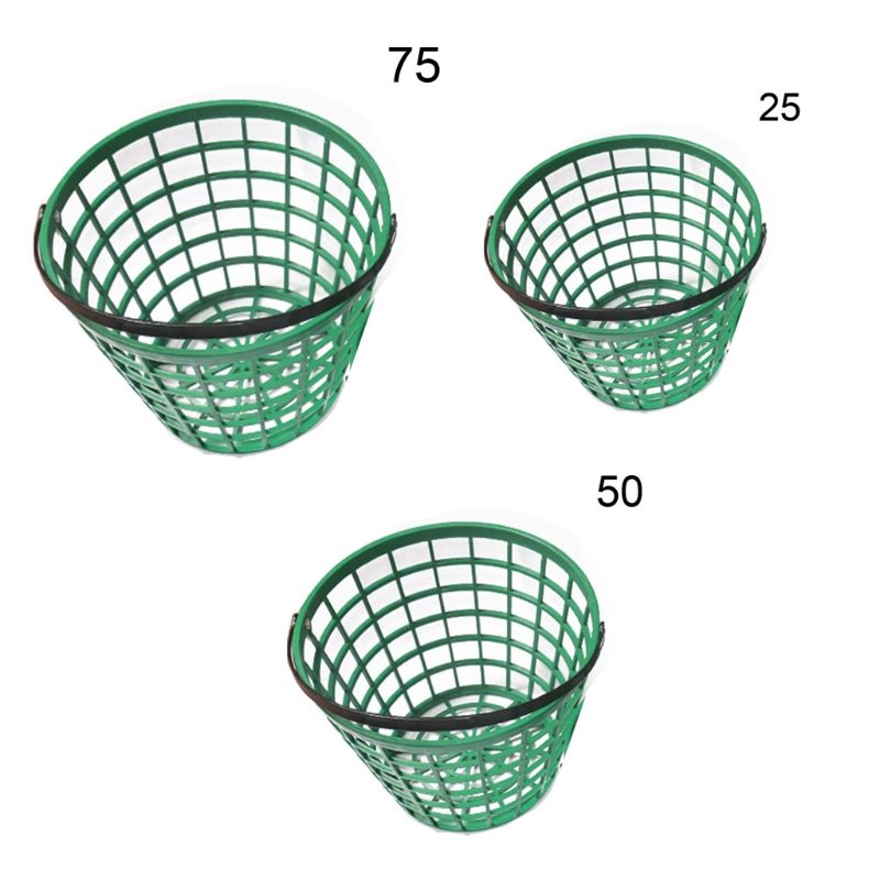 Portable Golf Ball Basket Green Durable Nylon Golfball With