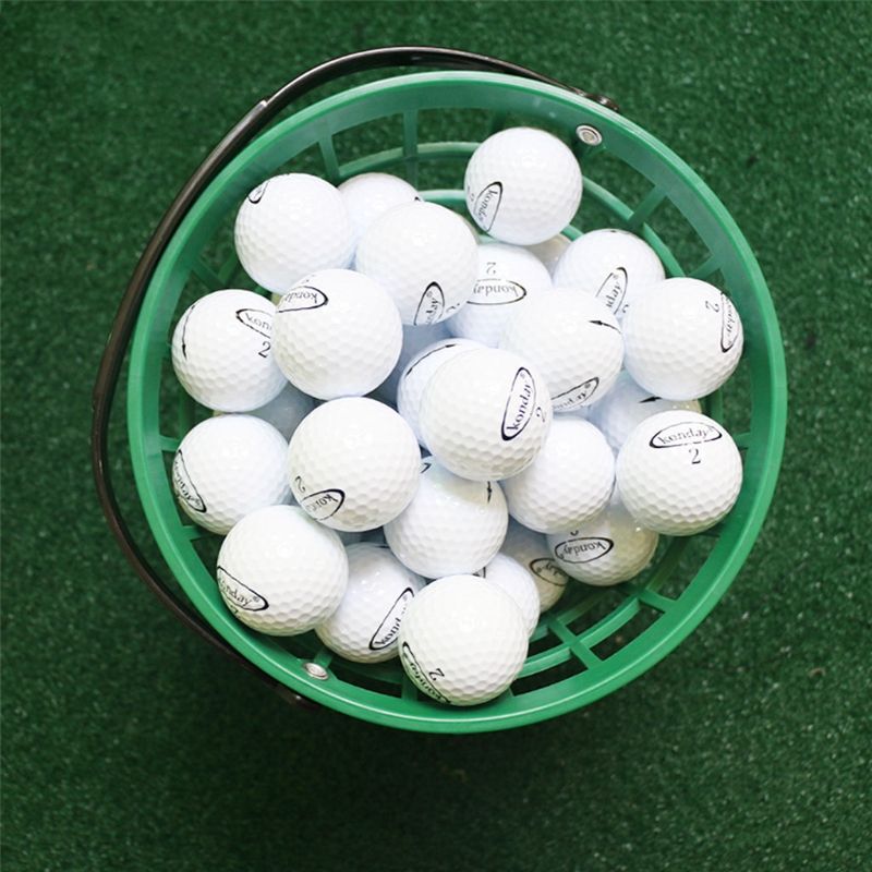 Portable Golf Ball Basket Green Durable Nylon Golfball With