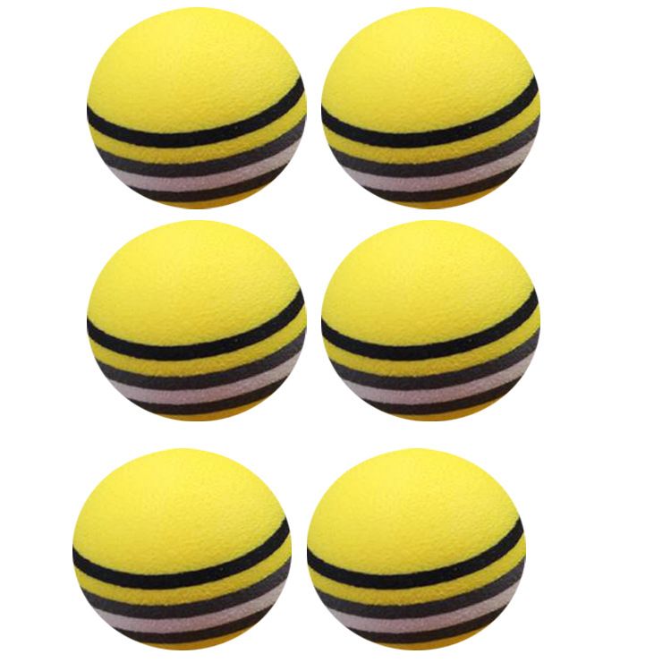 50pcs/bag Golf Balls Eva Foam Soft Sponge Balls For Solid