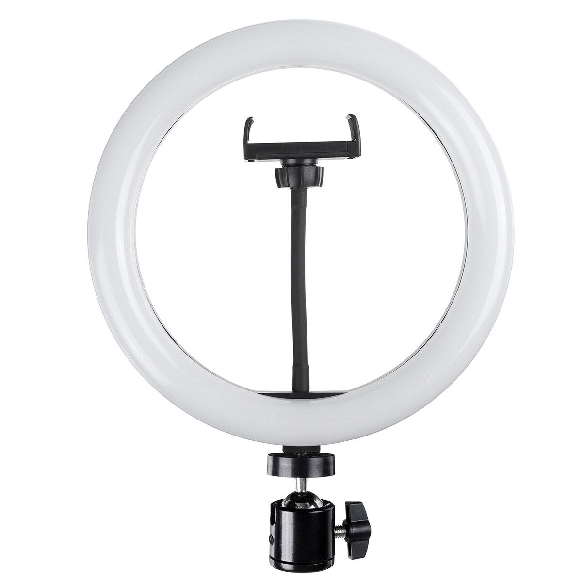 10/12/30 Inch Portable Selfie LED Ring Light With Tripod Stand & Cell Phone Holder & Remote Control Dimmable Photography Studio Phone Holder Selfie Lamps For Makeup Video Live Vlog Type C