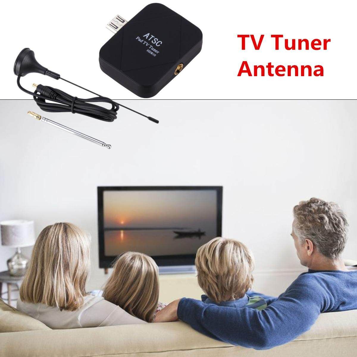 ATSC Micro USB Digital TV Receiver Tuner For Android Phone/Tablet PC W/ OTG EC