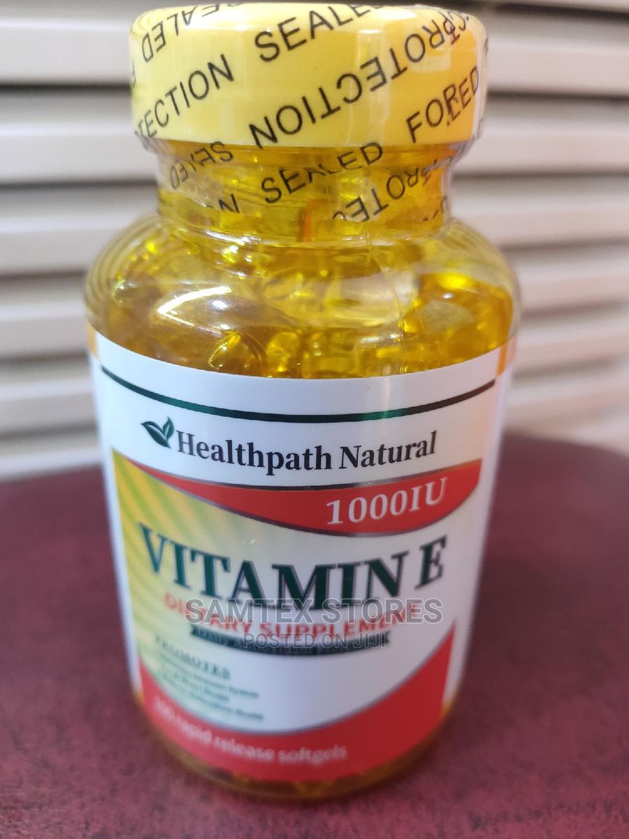 Rapid Release Natural Vitamin E 1000IU