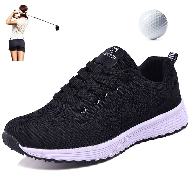 Women Golfing Shoes Summer New Ladies Sports Shoes Light