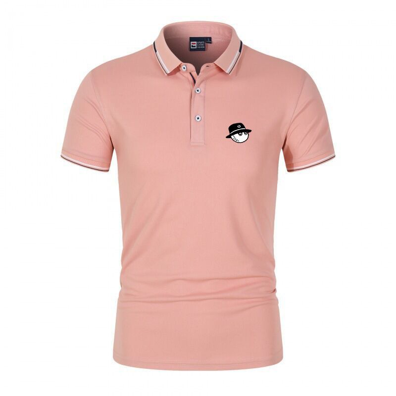 Golf Polo Shirt Men's Top Summer New Men's T Shirt Fashion