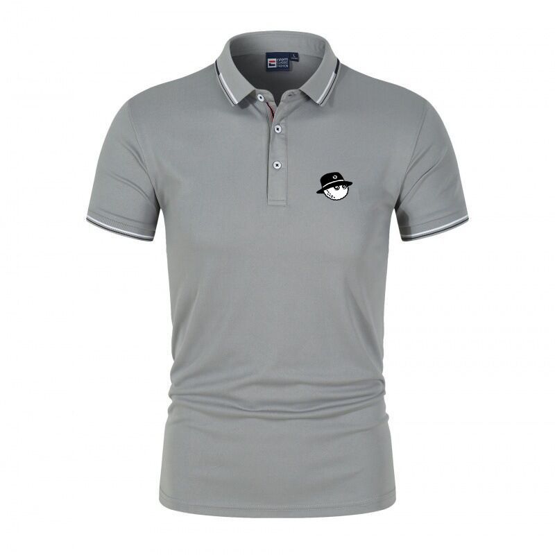 Golf Polo Shirt Men's Top Summer New Men's T Shirt Fashion