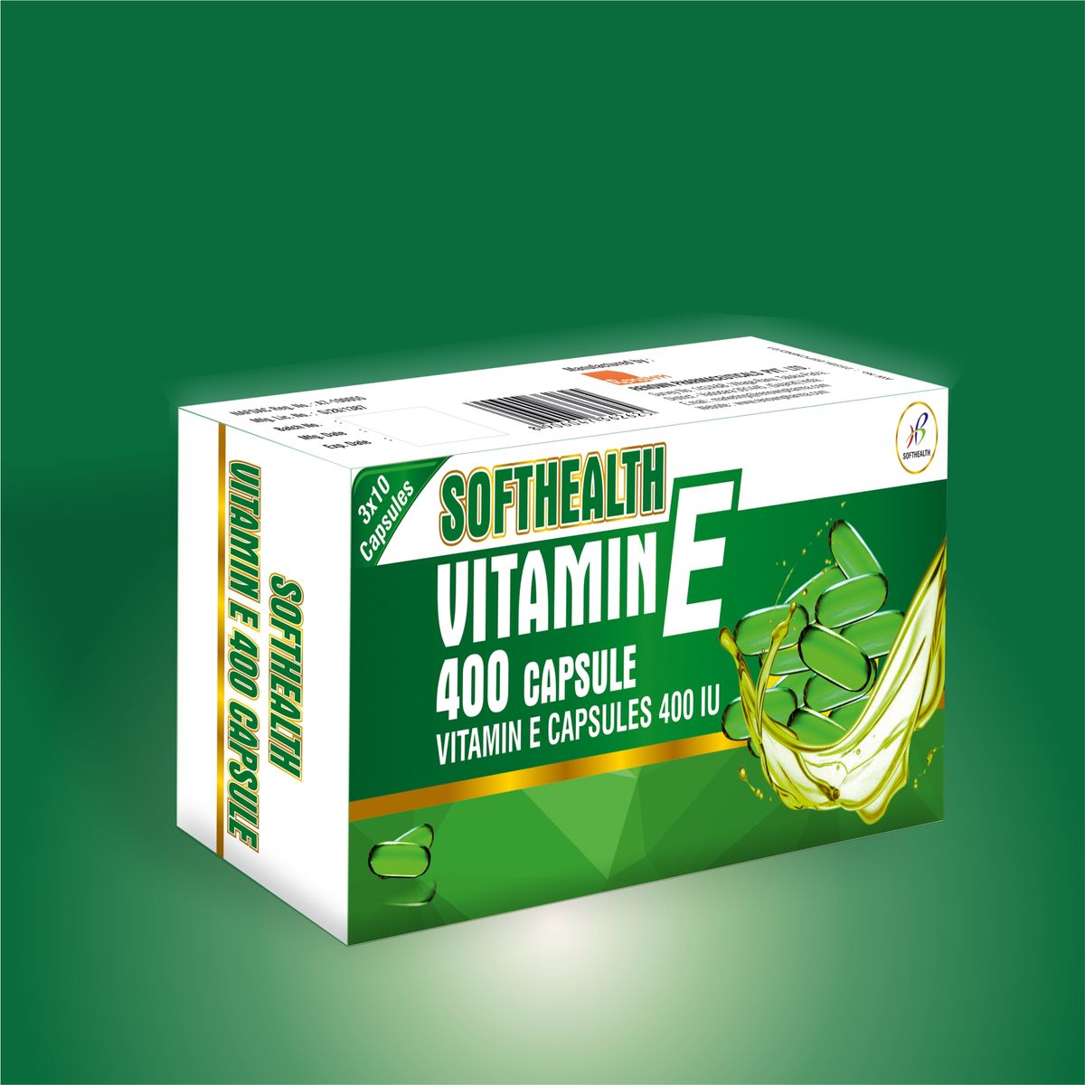 VITAMIN E 400 IU CAPSULES