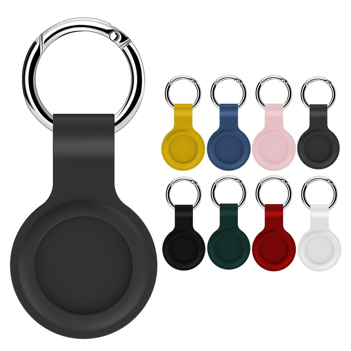 For Apple Airtag Case Silicone Protective Sleeve C
