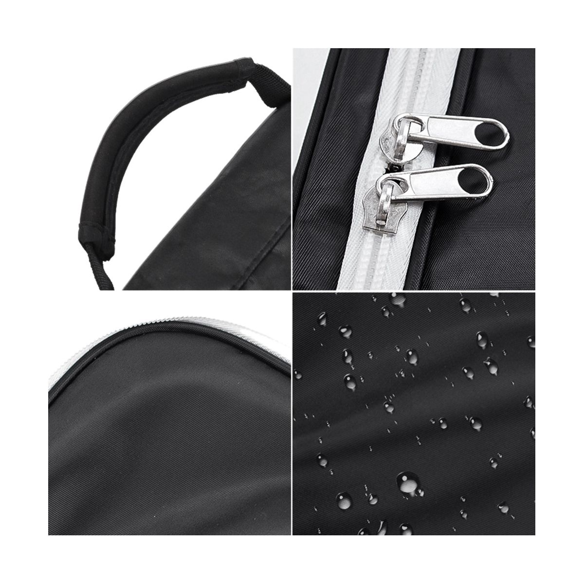 2 Pcs Golf for Travel Zippered Sports Shoe Carrier Bags