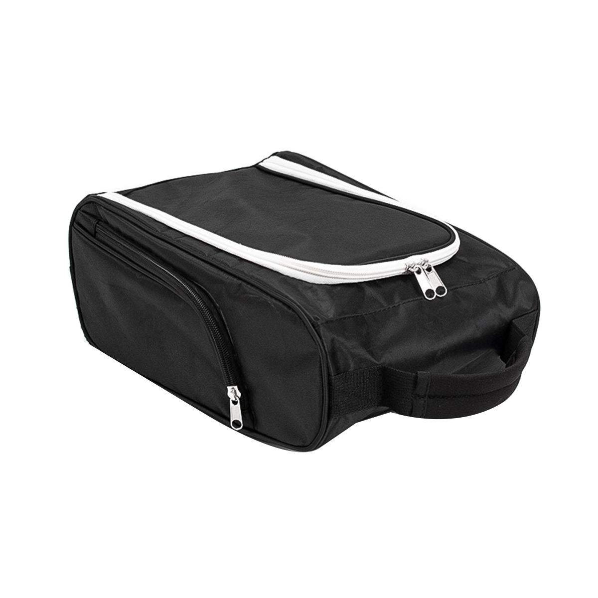 2 Pcs Golf for Travel Zippered Sports Shoe Carrier Bags