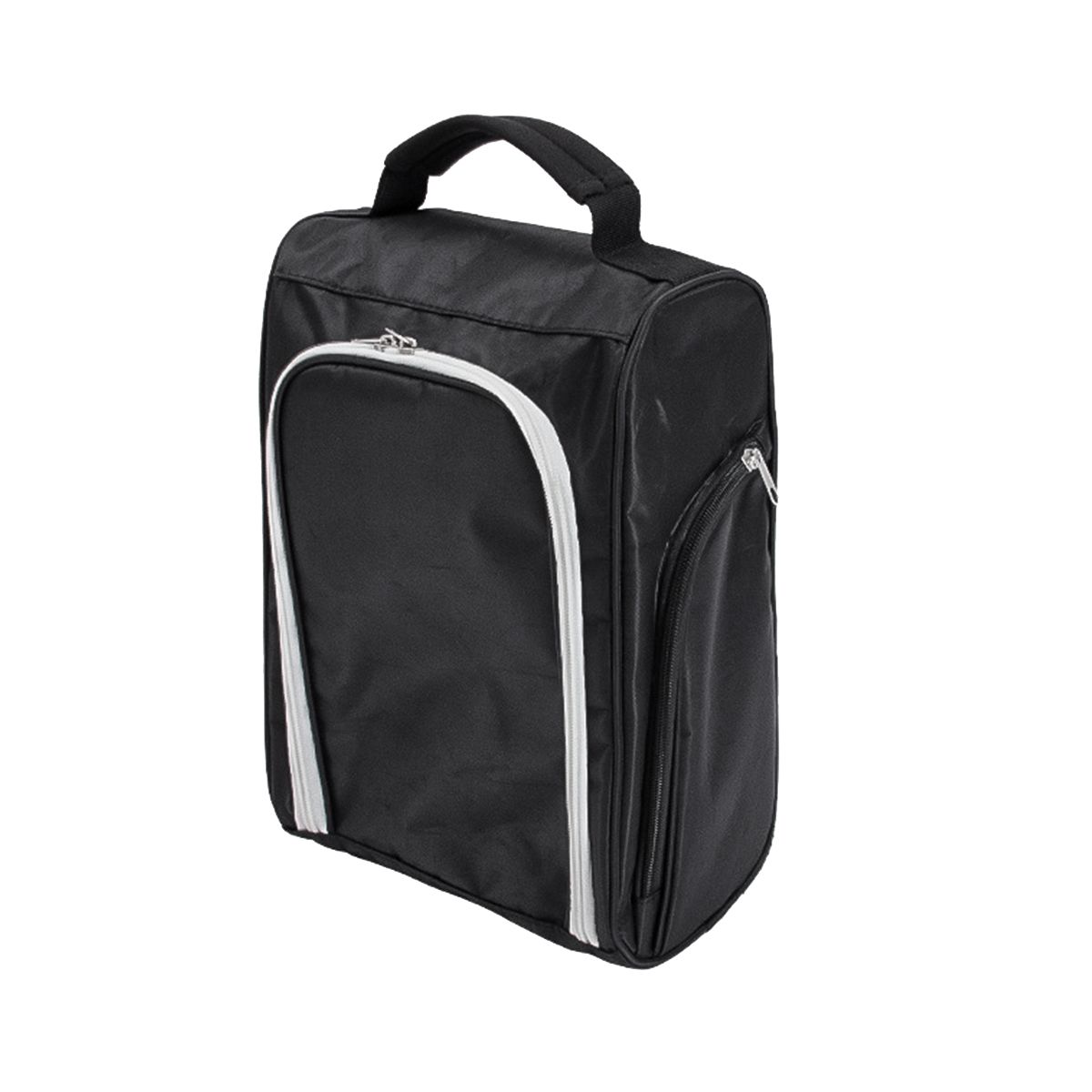 2 Pcs Golf for Travel Zippered Sports Shoe Carrier Bags