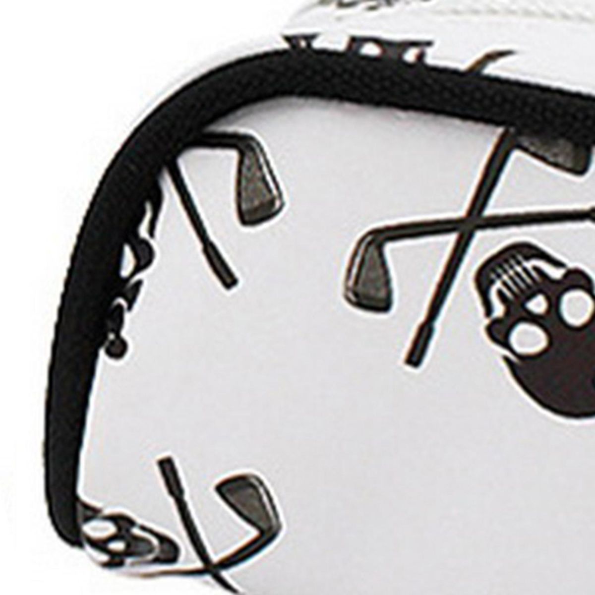 Golf Ball Pouch Lightweight Golf Ball Pocket White