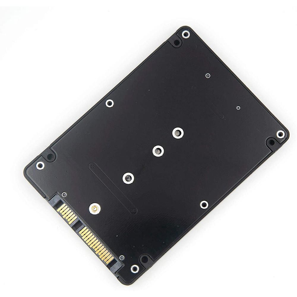 M.2 NGFF to 2.5 Inch SATA SSD/MSATA to SATA Adapter Card Case B Key for PC Adapter M2 +M Desktop Socket NGFF