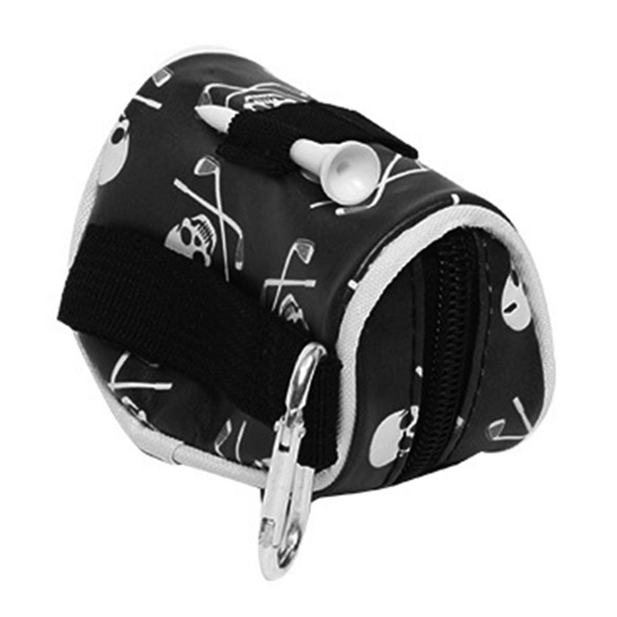 Golf Ball Bag Lightweight Golf Ball Pocket Black