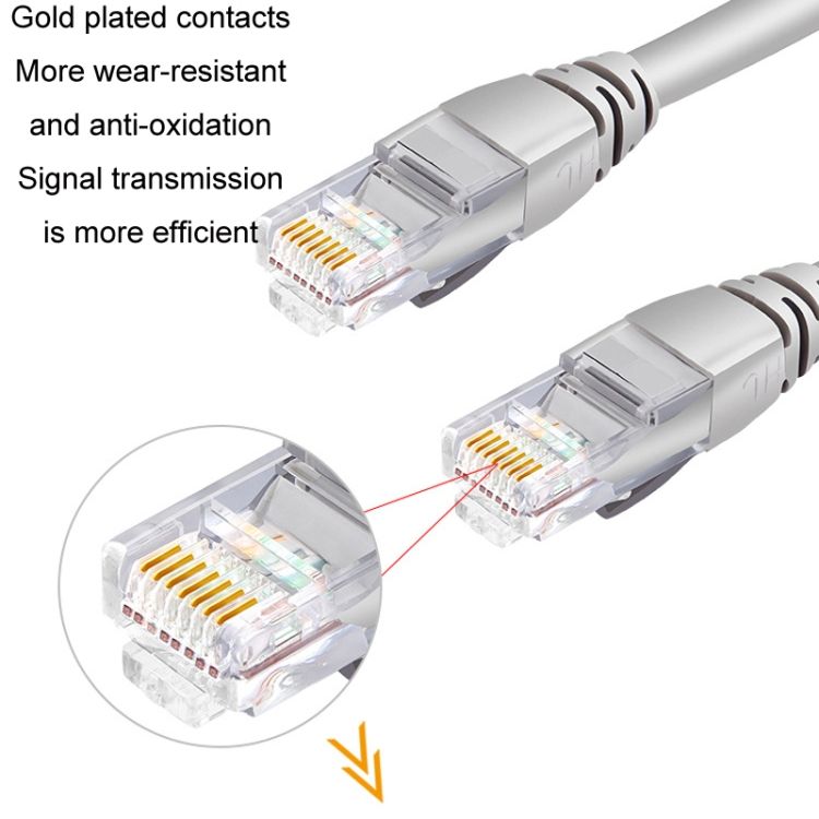 JINGHUA Cat5e Set-top Box Router Computer Network Cable 1m