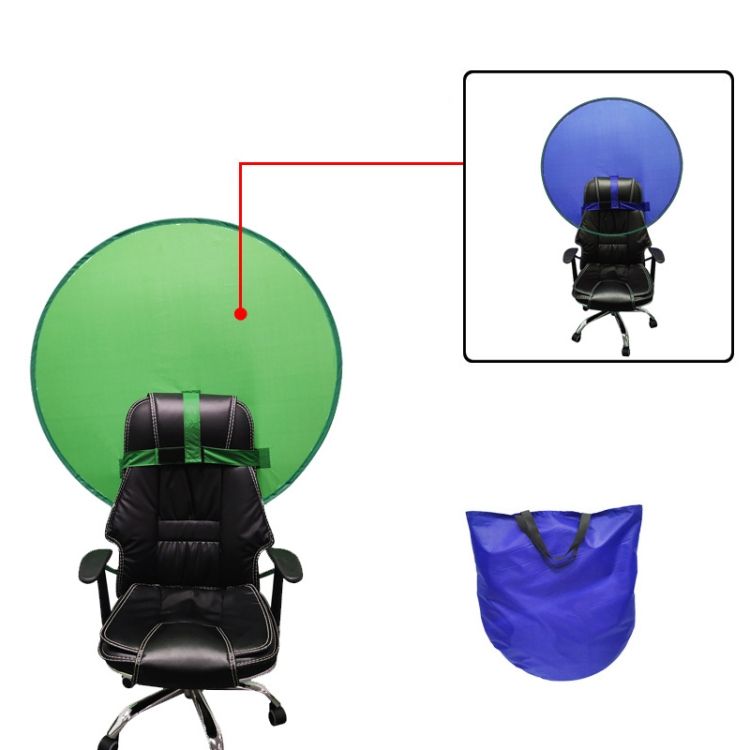 Folding Background Board Double Layer M Blue Green 110cm